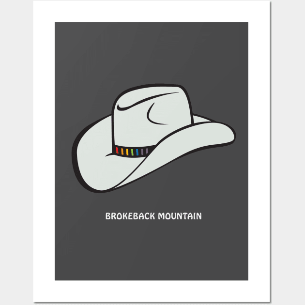 Brokeback Mountain - Alternative Movie Poster Wall Art by MoviePosterBoy